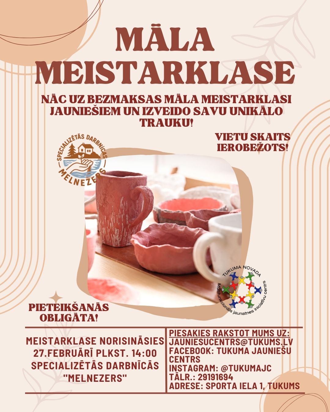 Beige and Maroon Ceramic Workshop Flyer Instagram Post 45 1