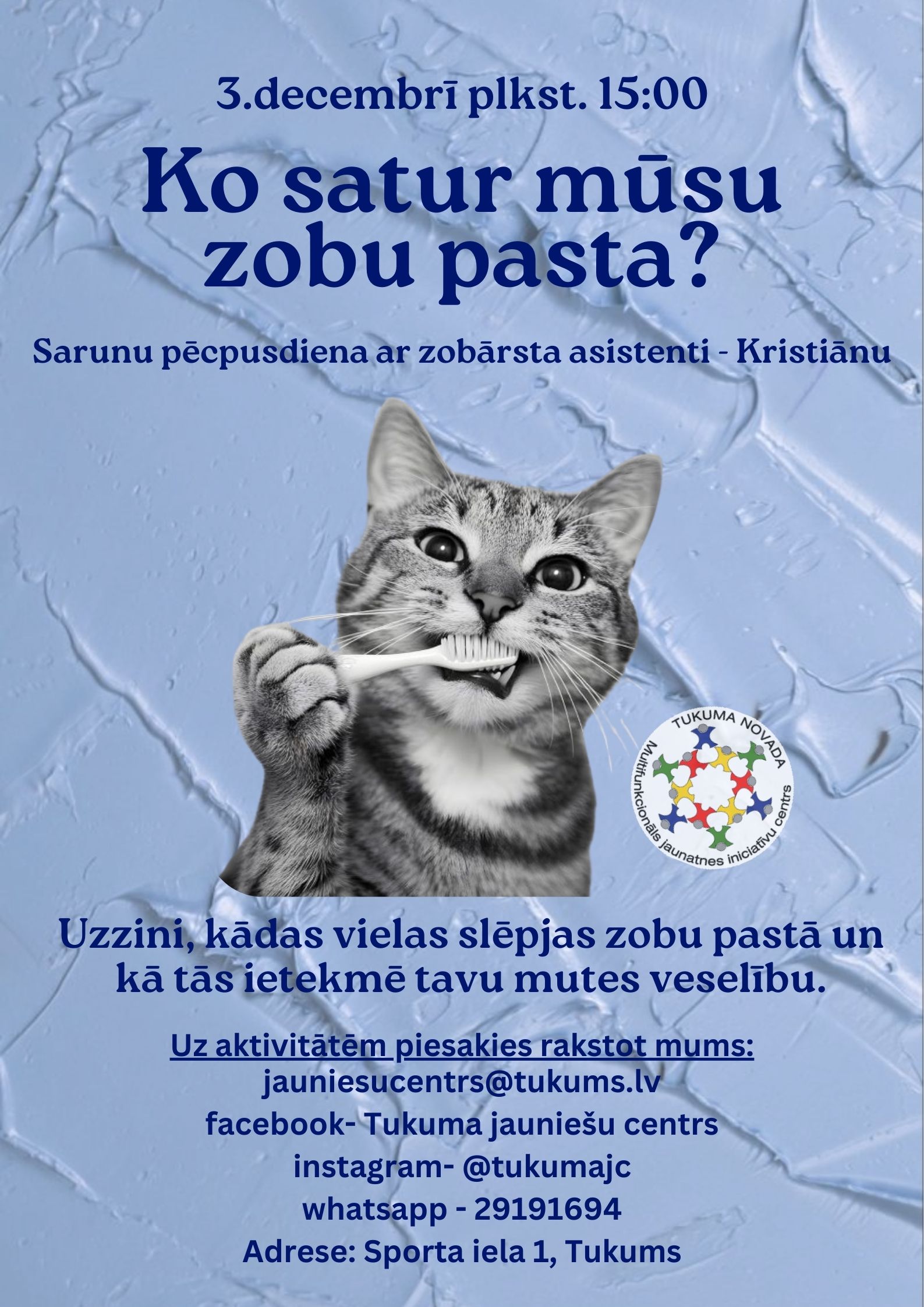 White and Green Creative Illustration Did You Know Fact About Teeth Print Poster